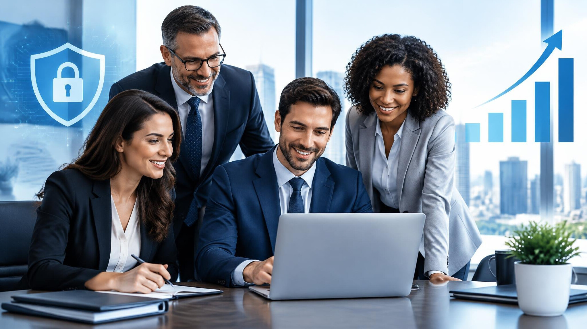 successful business team